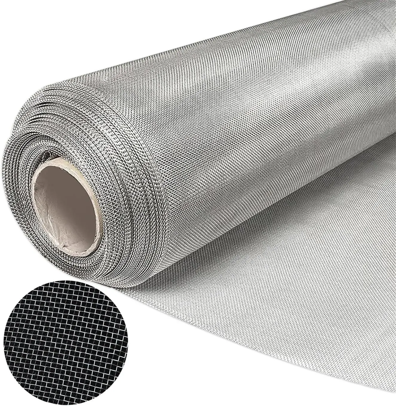 Stainless steel woven wire mesh roll for specification review