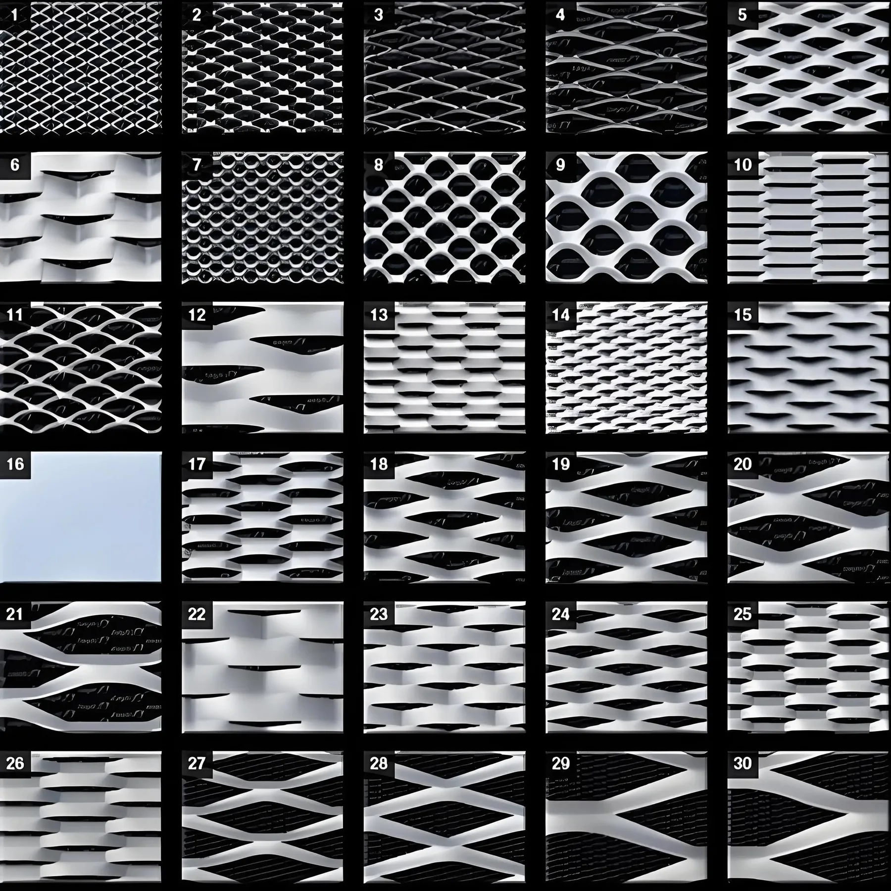 Comparing Expanded Metal Thickness Options for a Project